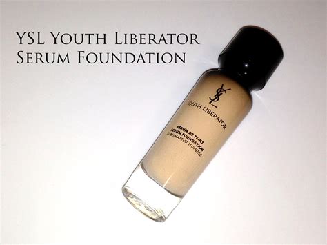 ysl youth liberator foundation review indonesia|youth liberator serum foundation.